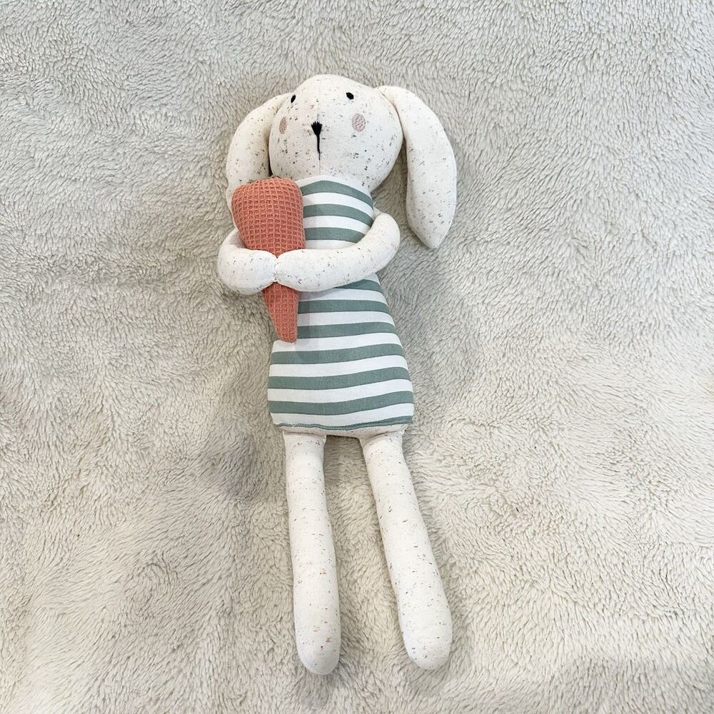 Pillowfort Bunny Plush Rabbit With Carrot Stuffed Animal Target 18" Sewn Eyes